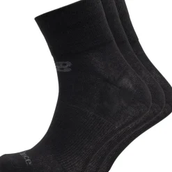 New Balance Drei Paar Viertelsocken Schwarz