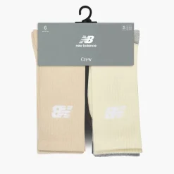 New Balance Herren Everyday Sechserpack Crew Socken Multi