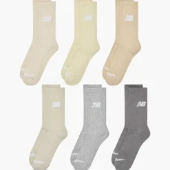 New Balance Herren Everyday Sechserpack Crew Socken Multi