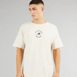 New Balance Herren Life In Balance Oversized T Shirt Moonbeam