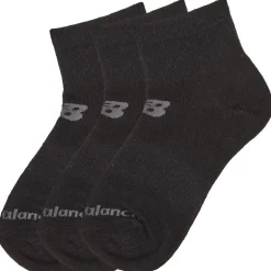 New Balance Socken Junge 3er Pack Viertel Schwarz