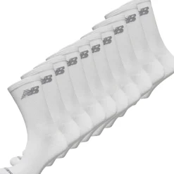 New Balance Zehn Paar Gepolsterte Socken Weiß