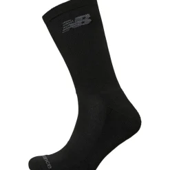 New Balance Zehn Paar Gepolsterte Socken mit Knöchelbund Schwarz/Weiß