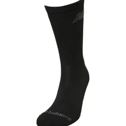 New Balance Zehn Paar Gepolsterte Socken Crew Schwarz