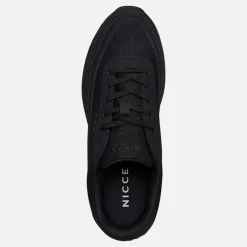 NICCE Herren Arinza Turnschuhe Schwarz/Anthrazit/Grau Black / Coal / Grey