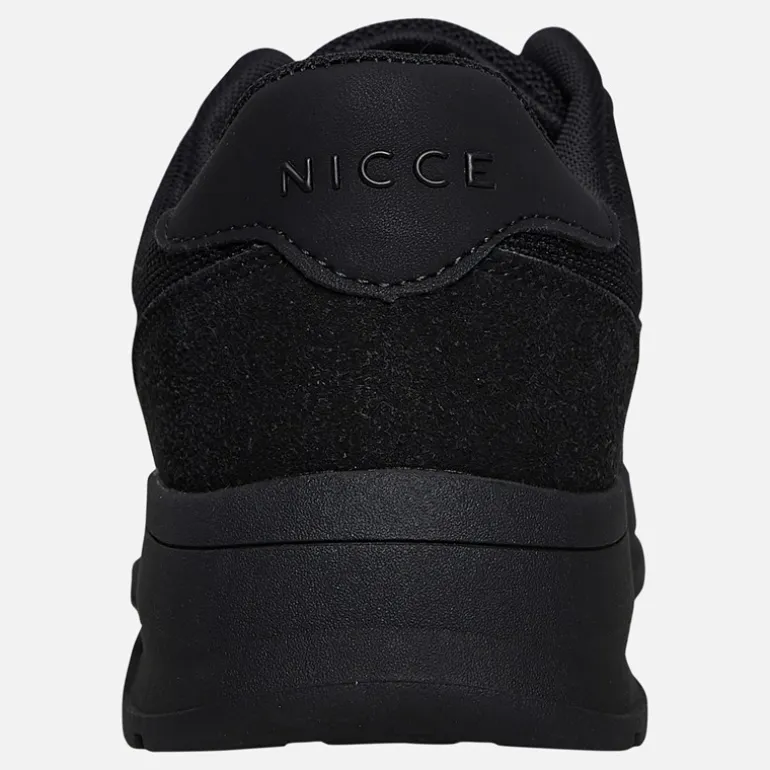 NICCE Herren Arinza Turnschuhe Schwarz/Anthrazit/Grau Black / Coal / Grey