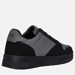 NICCE Herren Bassaro Turnschuhe Schwarz/Grau Black / Grey