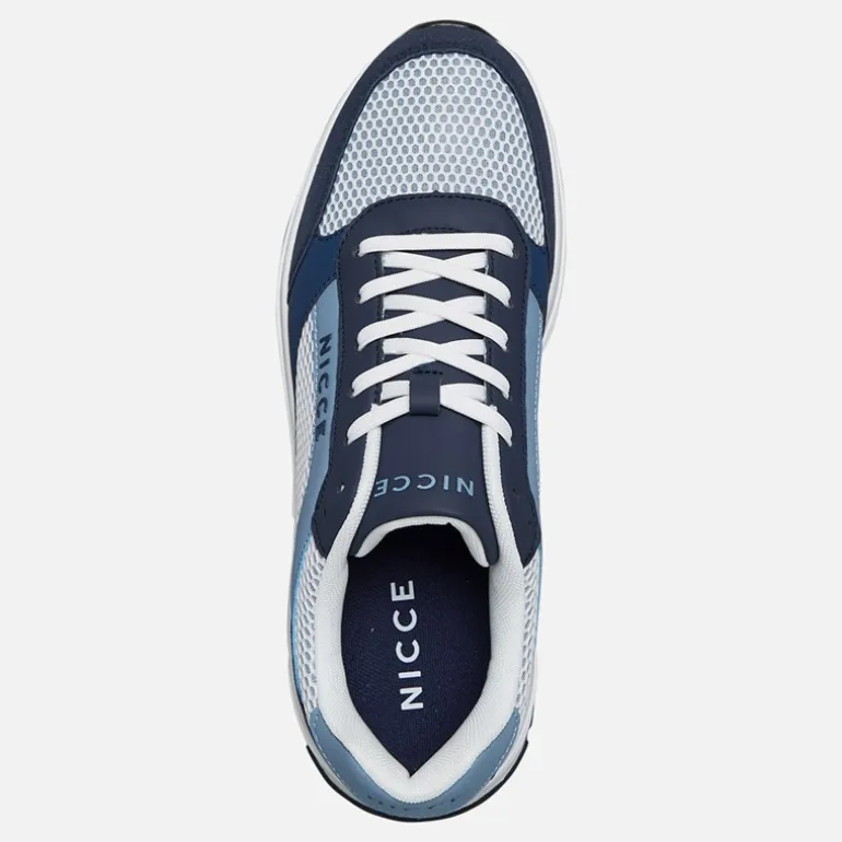 NICCE Herren Bemesso Sneaker Marineblau/Blau/Dunkelblau/Weiß Navy/Blau/Dk Blue/Weiß