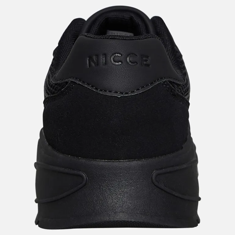 NICCE Herren Bemesso Turnschuhe Schwarz