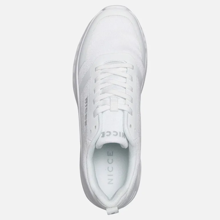 NICCE Herren Frantor Sneaker White Mono