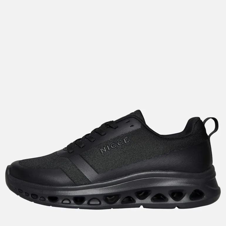NICCE Herren Frantor Sneaker Black Mono