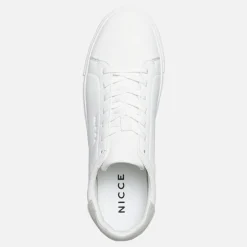 NICCE Herren Torces Turnschuhe Weiß/Grau