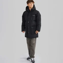 NICCE Junge Merigo Parka Jacke Schwarz