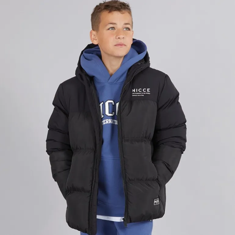 NICCE Junge Pichel Jacke Schwarz