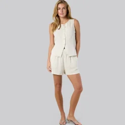 Noisy May Damen Leilani Shorts Natural