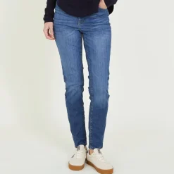 Noisy May Damen Satty Skinny Jeans Blau