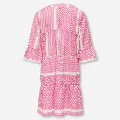 Only Mädchen Alberte Life Kleid Fuchsia Pink
