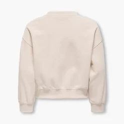 Only Mädchen Betina Sweatshirt Whitecap Gray