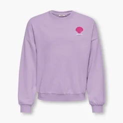 Only Mädchen Karlie Sweatshirt Orchid Bloom