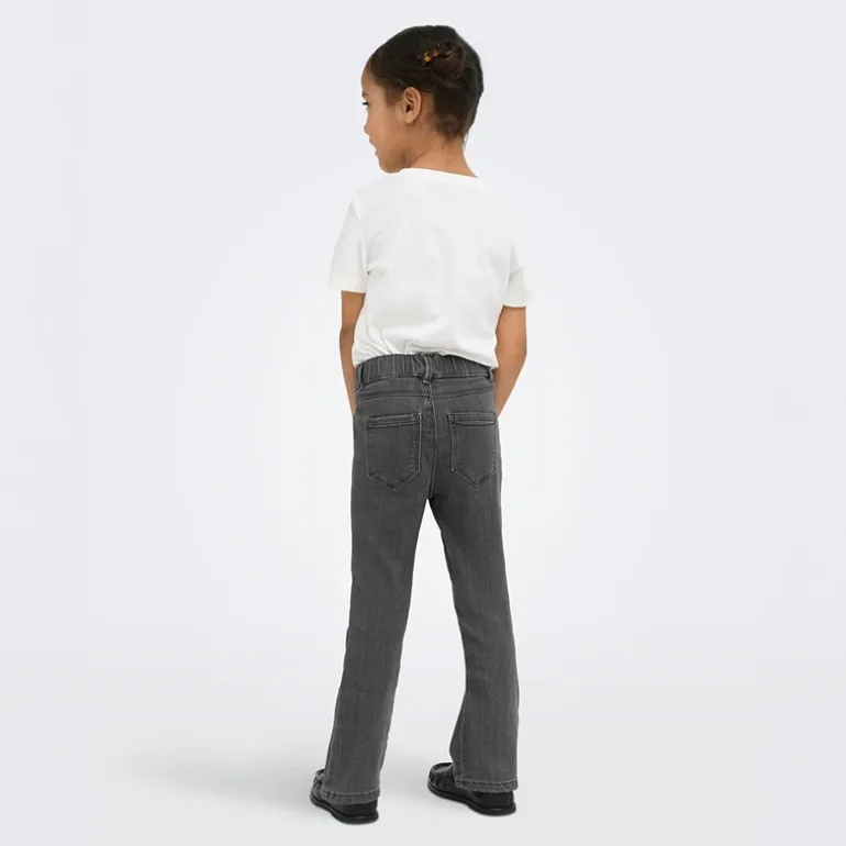 Only Mädchen Mini Regen Schlag Jeans Medium Grey Denim