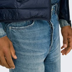 ONLY & SONS Herren Jeans mit geradem Bein Medium Blue Denim
