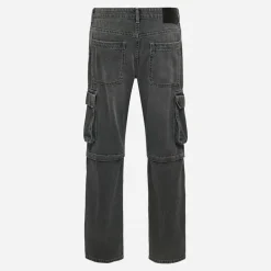 ONLY & SONS Herren Jeans mit geradem Bein Dark Grey Denim