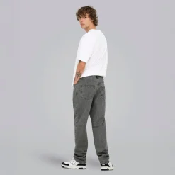 ONLY & SONS Herren Tye Loose Tape Jeans Medium Grey Denim