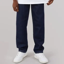 ONLY & SONS Junge Edge Straight Fit Jeans Dark Blue Denim