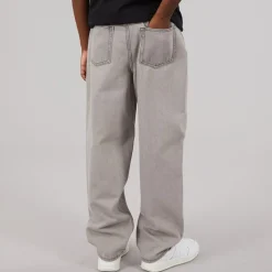 ONLY & SONS Junge verblassen lose Passform Jeans Light Grey Denim