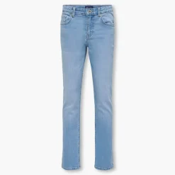 ONLY & SONS Junge Weft Regular Fit Jeans Light Blue Denim