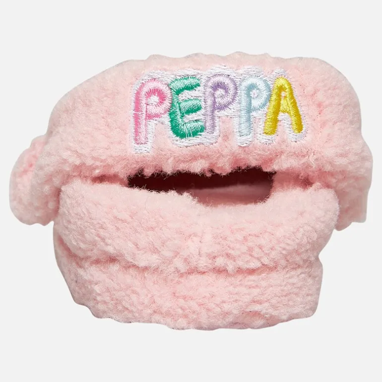 Peppa Pig Mädchen Hayle Komplett Borg Hausschuhe Rosa