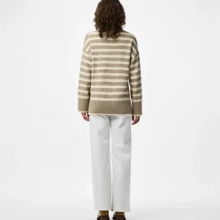 Pieces Damen Ava Pullover Crockery