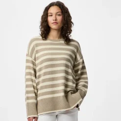 Pieces Damen Ava Pullover Crockery