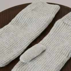 Pieces Damen Benilla Handschuhe Grau
