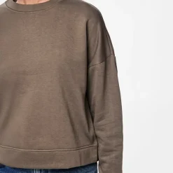 Pieces Damen Chilli Langarm Pullover Morel