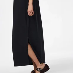 Pieces Damen Chilli Maxikleid Schwarz
