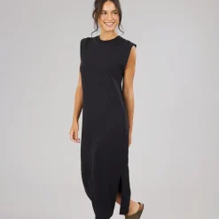 Pieces Damen Chilli Maxikleid Schwarz