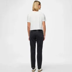 Pieces Damen Kesia Mom Jeans Black Denim