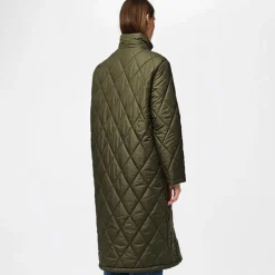 Pieces Damen Mailey Steppjacke Grün