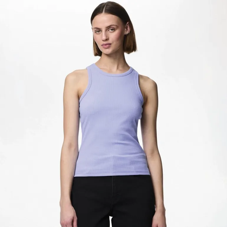 Pieces Damen Ruka Boxer Tank Top Hortensie