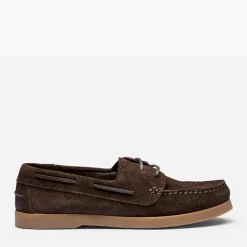 Playboy Footwear Herren Aron Schuhe Dunkelbraun Wildleder/Gummi Dk. Brown Suede/Gum