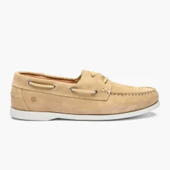 Playboy Footwear Herren Isla Schuhe Sand Suede/Off White