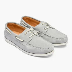 Playboy Footwear Herren Isla Schuhe Grey Suede/Off White