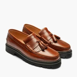 Playboy Footwear Herren Toc1936 The Baker Loafer Brandy Leather