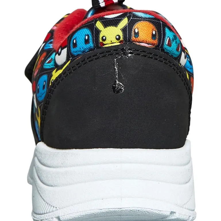 Pokemon Turnschuhe Junge Hinata Schwarz/Mehrfarbig