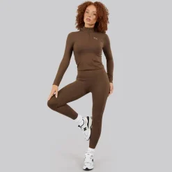 Puma Damen Train High Waist Training Tight Leggings Espresso Brown