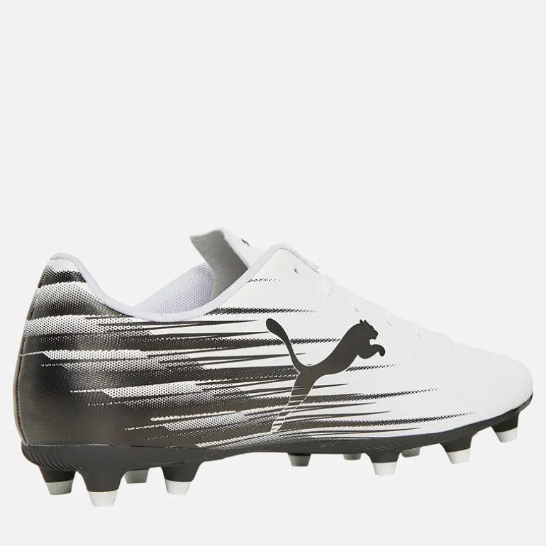 Puma Herren Attacanto II FG / AG Hartplatz / Kunstrasen Fußballschuhe Puma White / Puma Black