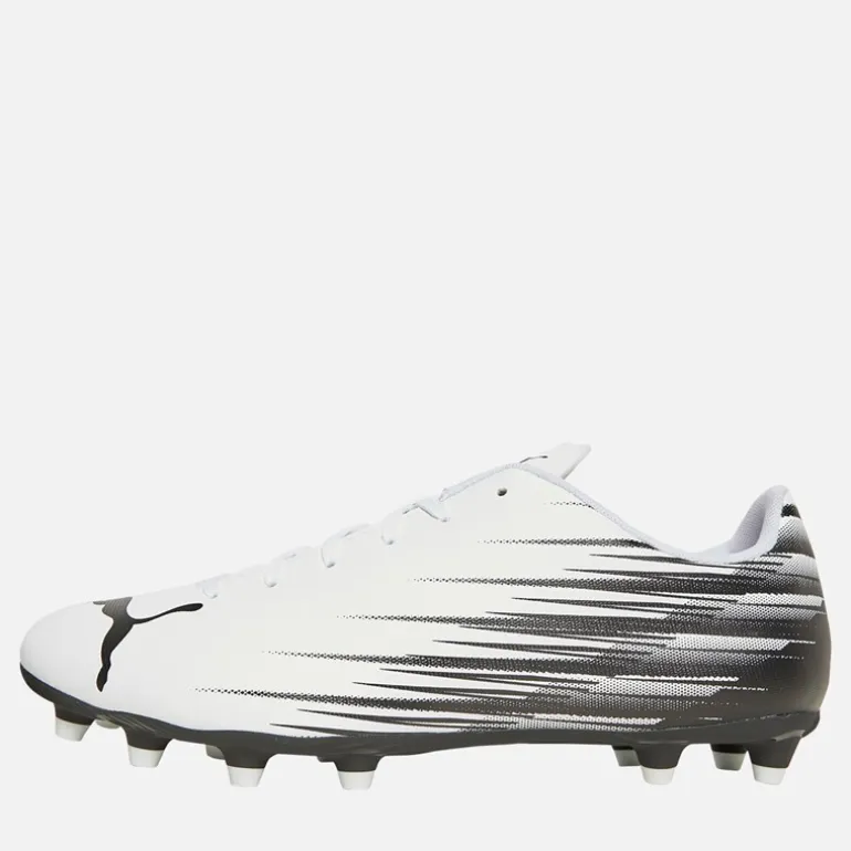 Puma Herren Attacanto II FG / AG Hartplatz / Kunstrasen Fußballschuhe Puma White / Puma Black