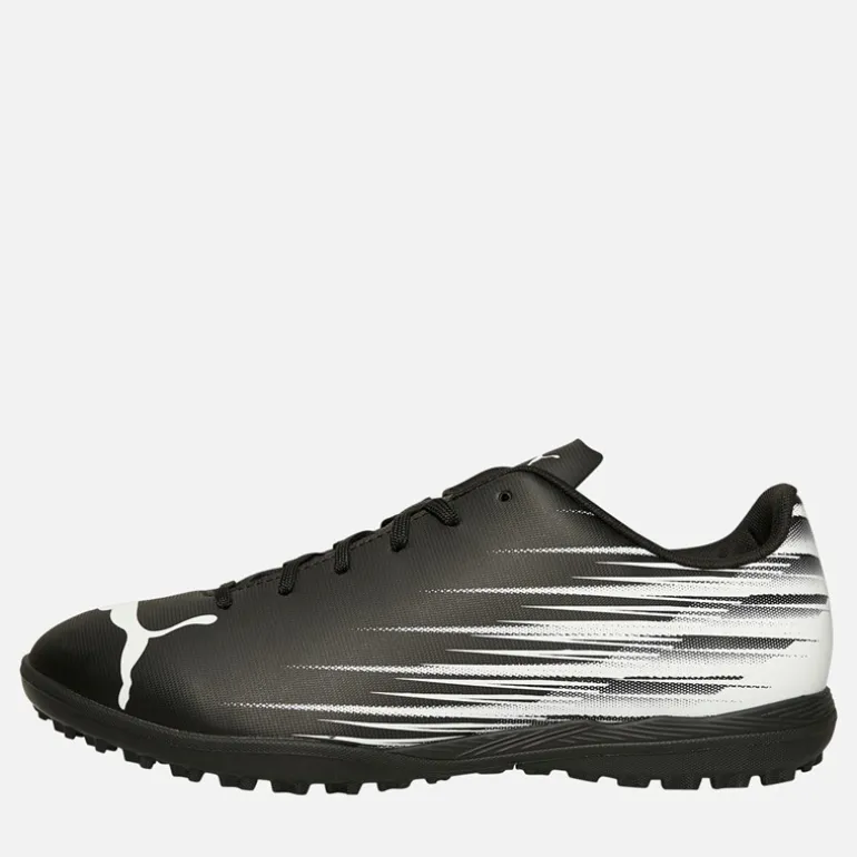 Puma Herren Attacanto II TT Astro Fußball Schuhe Puma Schwarz / Puma Weiß