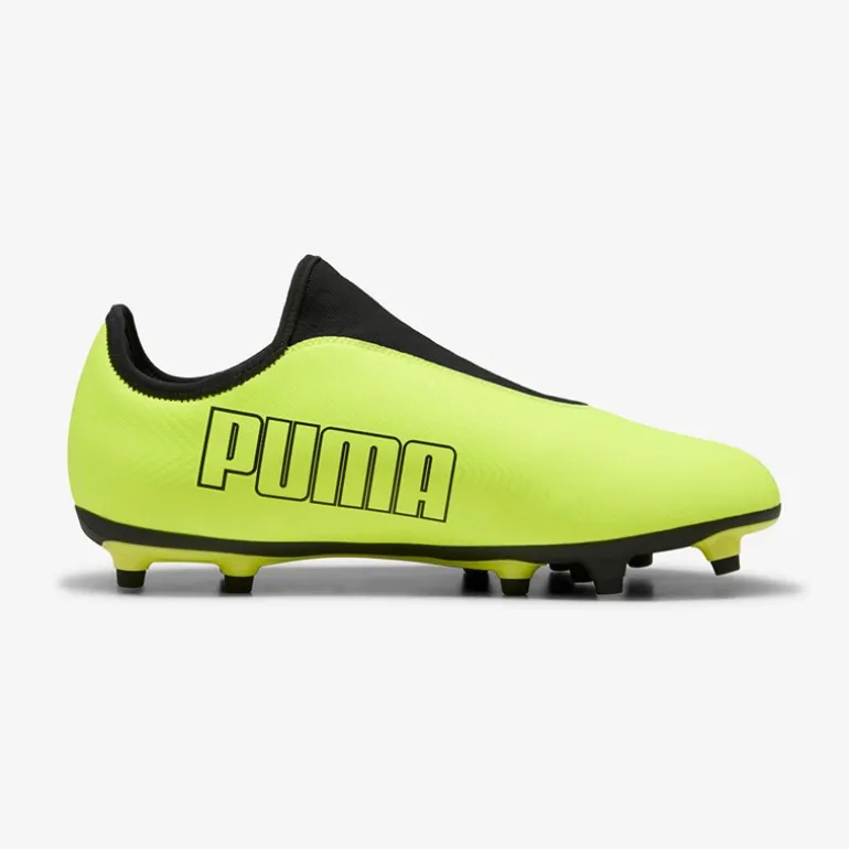 Puma Herren Finesse Schnürlose FG Fester Boden Fußballschuhe Yellow Alert
